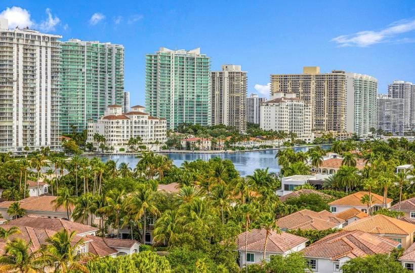 South Florida coastline